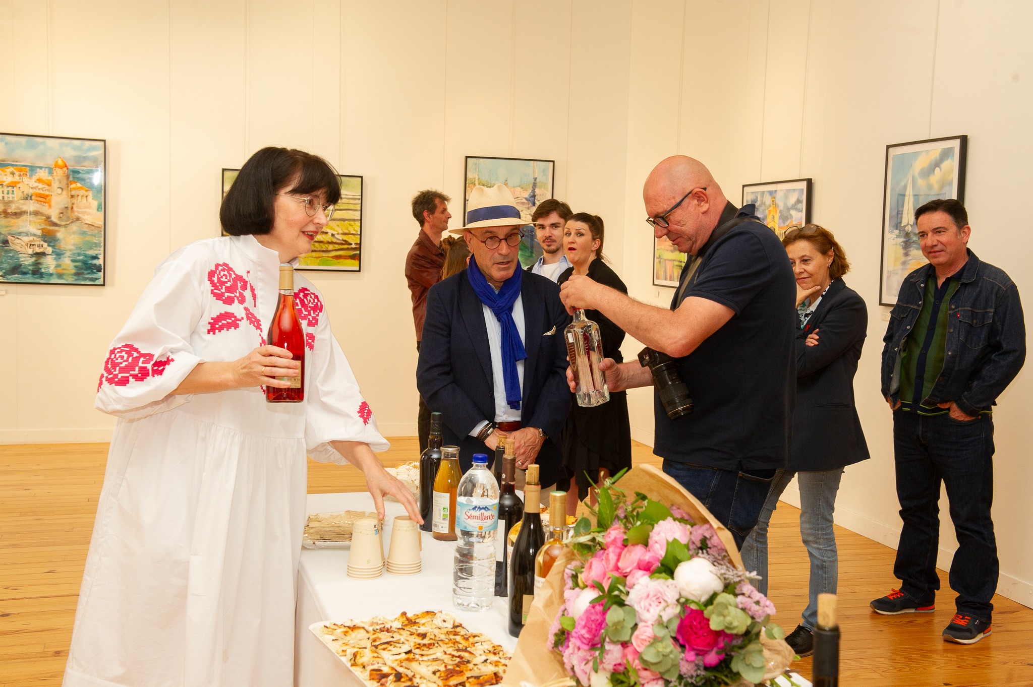 Photographie des oeuvres de Nadia BODNAR à Perpignan